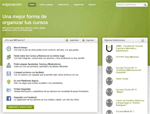Tablet Screenshot of mipizarron.com
